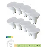 Žárovky LED GU10 7W WW 530lm DAISY HP GXDS188 Greenlux teplá bílá 10ks