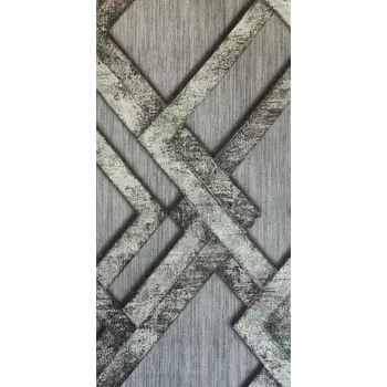 Tapeta ALFIstyle Vliesová tapeta 0,53x10m 3D vzor, šedá