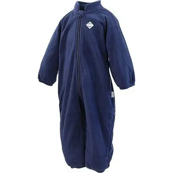 dívčí zimní kombinéza Dětský fleecový overal Huppa Roland navy velikost 80