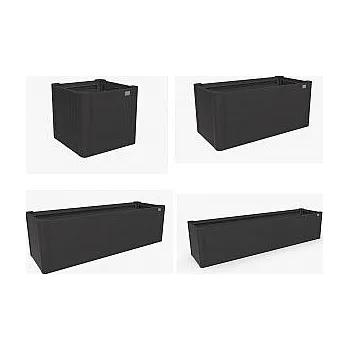 Truhlík Biohort Truhlík Belvedere MINI 45 cm (tmavě šedá metalíza) 102 cm (3 krabice)