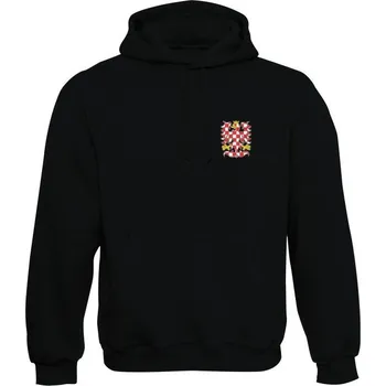 Pánská mikina Mikina s kapucí MORAVSKÁ ORLICE Simple - černá