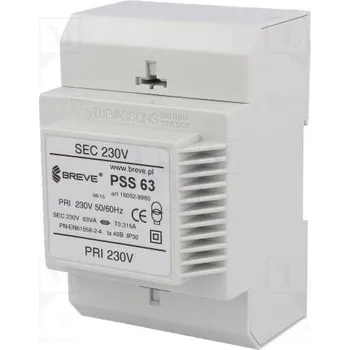 Transformátor Síťový transformátor PSS63/230/12V BREVE TUFVASSONS