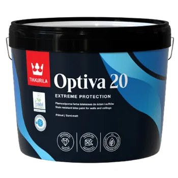 Lak na dřevo Tikkurila OPTIVA 20 SEMI MATT 2,7L tvt int.: Y500 (Takorauta) C + dárek k objednávce nad 1000Kč