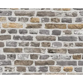 Tapeta Vliesová 3D tapeta šedá cihla 388292 / Tapety na zeď 38829-2 BOS - battle of style (0,53 x 10,05 m) A.S.Création