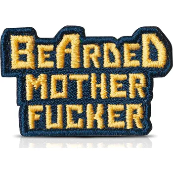 Nášivka Angry Beards Nášivka na sucháč Vyberte si variantu: Bearded mother-fucker