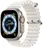 Apple Watch Ultra 49 mm, titan s bílým oceánským řemínkem