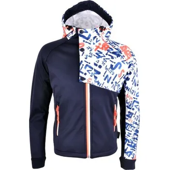 Chlapecká bunda Dětská bunda SILVINI Strona CJ1123 - Barva: navy-punch, Velikost: 134-140