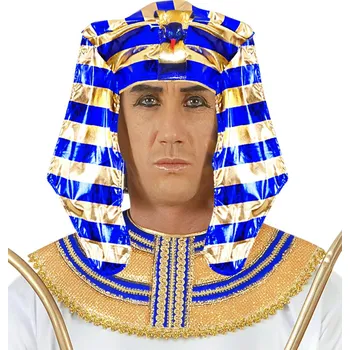 WIDMANN Faraon Egypt modro-zlatá pokrývka hlavy