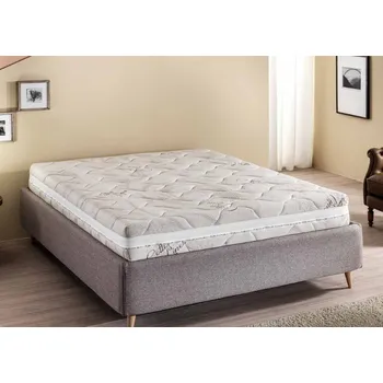 Matrace PerDormire BIO MEMORY - matrace vyrobená z přírodních materiálů 200 x 200 cm, snímatelný potah