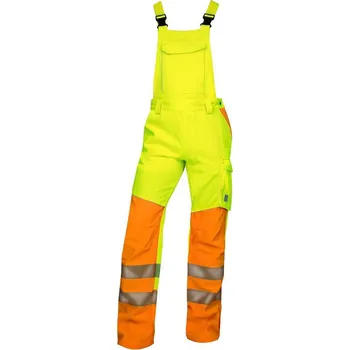 pracovní kraťasy ARDON SIGNAL Pracovní kalhoty s laclem žluté prodloužené XL H5919/XL