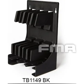 Airsoft FMA FMA stojánek pro 3 zásobníky M4 / AR15 - Černá