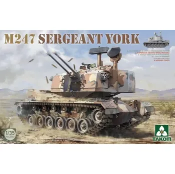 Plastikový model Takom 1/35 M247 Sergeant York