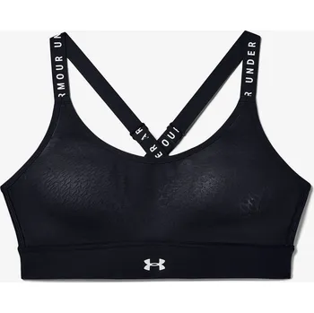 Dámské spodní prádlo Sportovní podprsenka Under Armour Infinity Mid Bra - černá Velikost: S