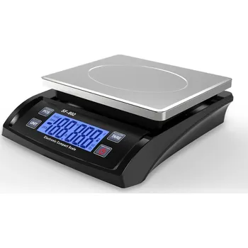 Průmyslová váha Suofei SF-802 černá, 30kg/1g, 215mmx175mm kompaktní balíková váha