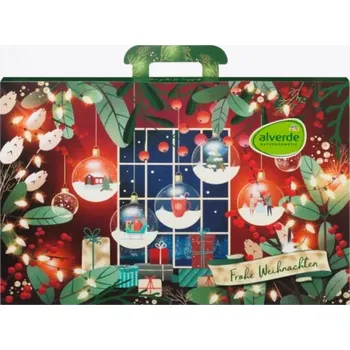alverde Naturkosmetik adventní kalendář s kosmetikou 2022 Kosmetická sada alverde Naturkosmetik adventní kalendář s kosmetikou 2022
