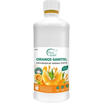 Univerzální čisticí prostředek Karel Hadek Orange-sanitol čistič 1000ml