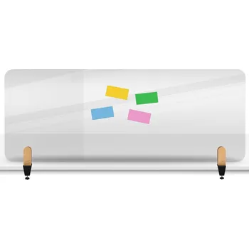 Psací stůl Legamaster Průhledná stolní dělící přepážka 60 x 160 cm se svorkou LEG-7209712