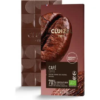 Čokoláda Michel Cluizel Grand Cru Guayas Café Bio 70% 70g