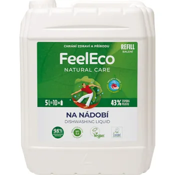 Prostředek na mytí nádobí - ovoce - vegan - Feel Eco 5000ml