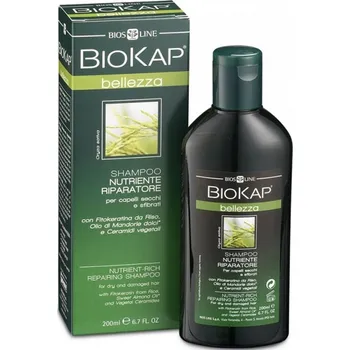 Šampon BioKap Bellezza Shampoo Nutriente Riparatore Výživný a obnovující šampon 200 ml