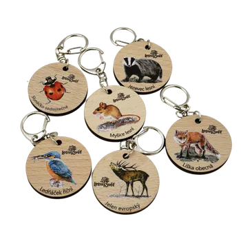 Lesní svět Přívěsek na klíče