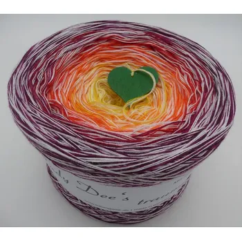 Příze Hořící sníh 4n-1520m (Lady Dee's Schneefeuer)