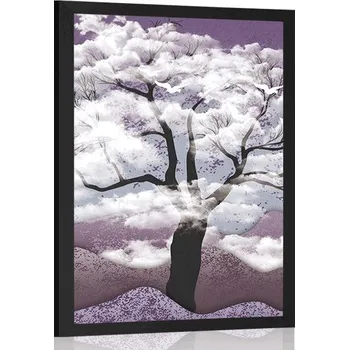 Plakát Dovido Plakát strom zalitý oblaky