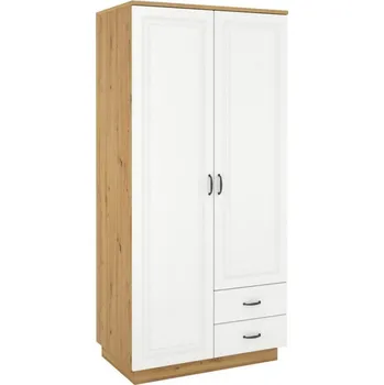 Obývací stěna Casarredo Šatní skříň 2D2S FEDERICO dub artisan/bílá