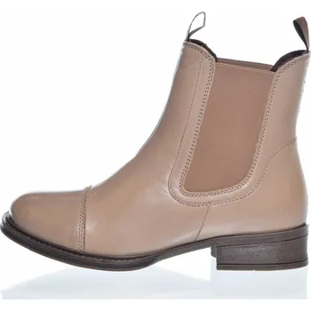 Dámská zimní obuv Dámská kožená chelsea obuv značky TEN POINTS TP 60165 405 Velikost: 39, barva: 405 taupe