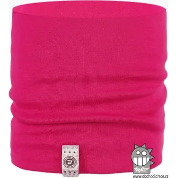 Čepice NÁKRČNÍK malinový Alan Dráče (Bavlněný nákrčník pro děti a dospělé)
