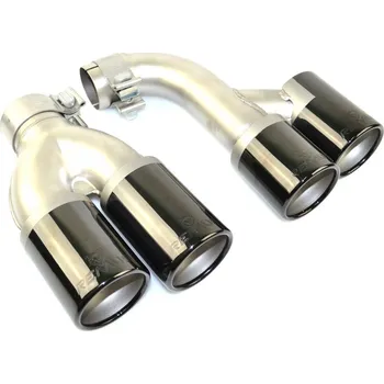 Koncovka výfuku Sada nerez koncovek REMUS Black Chrome BMW 3 F30 F31 4 F32 - 2.0 , 2.8 (REMUS 086012 1604B)