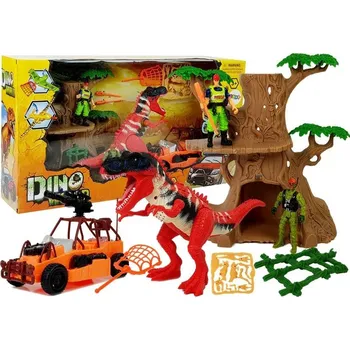 Figurka Svět dinosaurů sada figurek Buggy vozidlo