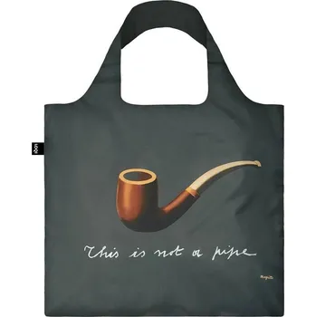 Nákupní taška Skládací nákupní taška LOQI MARGRITTE The Treachery of Images