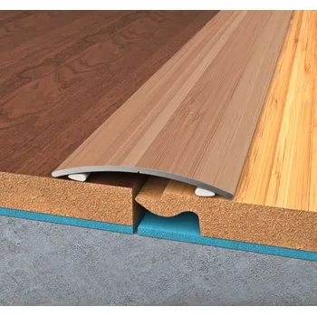 přechodová lišta BOHEMIA PROFIL Samolepící přechodový profil 40/1, 270 cm - dřevěná dýha - BAMBUS TMAVÝ