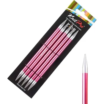 Jehlice KnitPro Zing ponožkové jehlice 6,5mm 15cm (KnitPro Zing Double Pointed Needles 6,5mm 15cm)