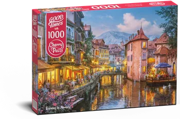 Puzzle Cherry Pazzi Večer v Annecy 1000 dílků