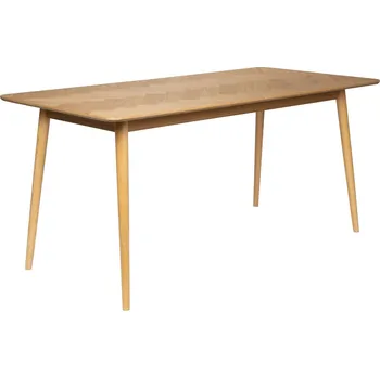 Jídelní stůl White Label Dubový jídelní stůl WLL FABIO 160 x 80 cm