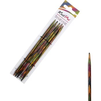 Nástroj na niť a příze KnitPro Symfonie ponožkové jehlice 15cm 3,75mm (KnitPro Symfonie Double Pointed Needles 15cm 3,75mm)