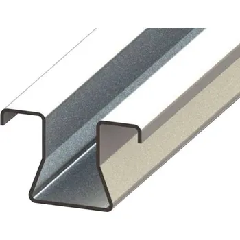 Pohon brány IBFM Kolejnice spodní 346Z - 6m, pozinkovaná spodní kolejnice pro zavěšená vrata posuvná a skládací Velikost: 6m