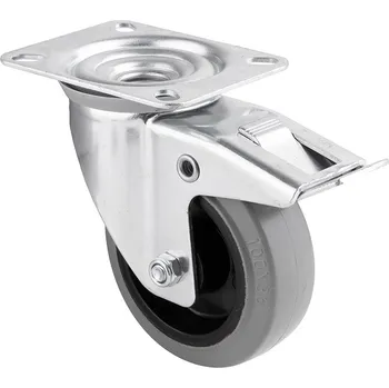 Pojezdové kolečko Strong Kolečko light duty 100 mm otočné s brzdou