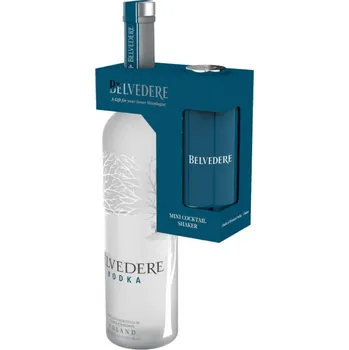 Rum Belvedere 0,7l 40% +shaker