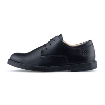 Dámské polobotky Vasky Derby Dark - Dámské kožené polobotky černé - jarní / podzimní boty | Flexiko | česká výroba ze Zlína 36 EU