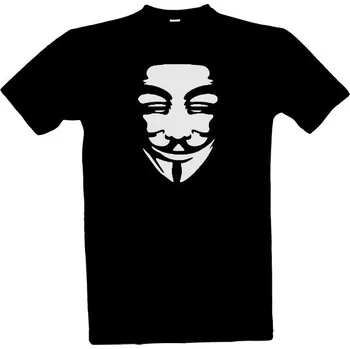 Tričko s potiskem Anonymous tričko pánské
