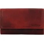Dámská kožená peněženka SendiDesign Ember - červená