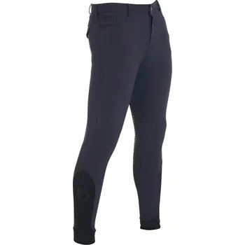 Jezdecké oblečení EQUESTRO Rajtky Caspar Equestro, s gripem na kolenou, pánské, navy 54