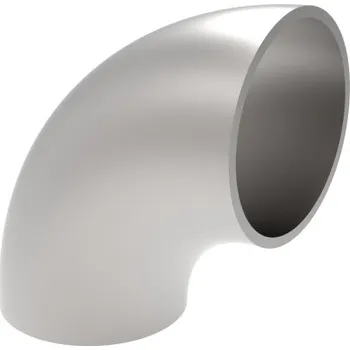 Zábradlí Hahn Steel Koleno 90° pro trubku O33,7 x 2,0 mm, AISI 304 - brus