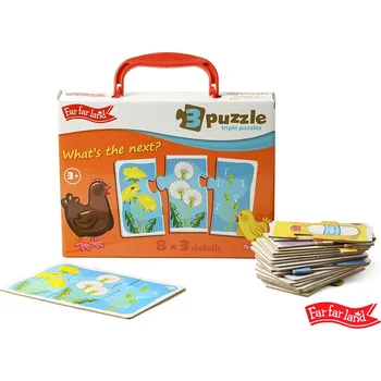 Far Far Land Puzzle trojice 8 obrázků