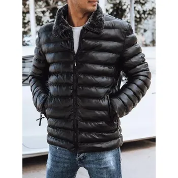 Pánská casual bunda Pánská bunda prošívaná zimní DREW černá