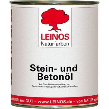Olej na dřevo LEINOS 254.002 - Olej na beton a kámen bezbarvý 0,75lt LEINOS L-254.002 000750