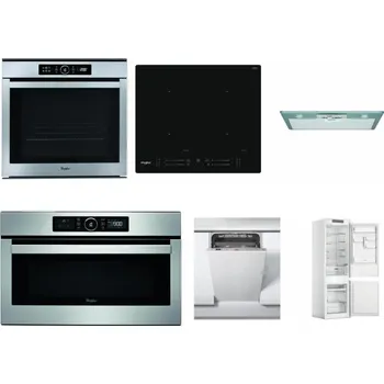 Set domácích spotřebičů WHIRLPOOL ABSOLUTE AKZM 8480 IX + WHIRLPOOL WL S7260 NE + WHIRLPOOL AKR 650/1 IX + WHIRLPOOL ABSOLUTE AMW 730 IX + WHIRLPOOL WSIC 3M27 C + WHIRLPOOL WHC18 T311